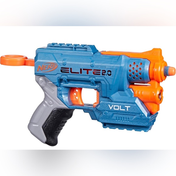 NERF Elite Toy Gun 2.0 Volt Blaster. 6 Darts. Light Beam, Up To 90 Ft.  Ages 8+ - Picture 4 of 6